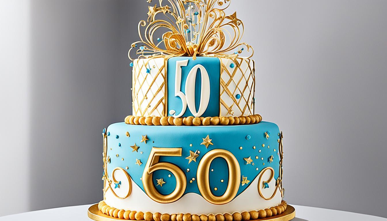 50th birthday cake ideas